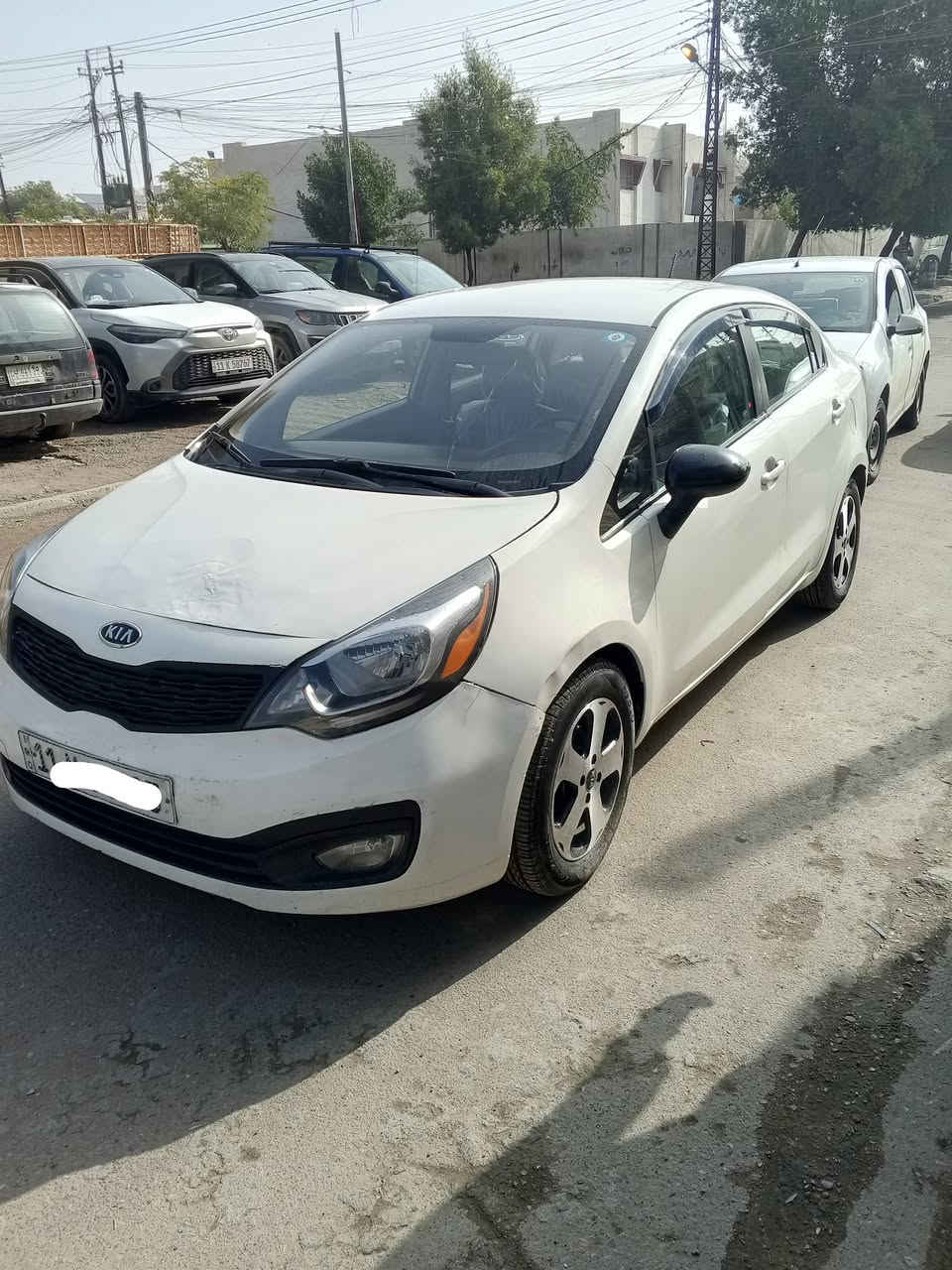 كيا ريو رقم بغداد موديل 2016 وارد امريكي محرك 1600 السعر 92 وبيها مجال موبايل ***********

