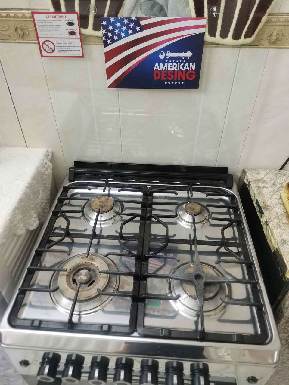 طباخ جبسون اخو الجديد مستخدم كلش قليل اربع مشاعل وفرن بغداد, العراق


**إذا كنت صاحب هذا الإعلان وتريد حذفه لأي سبب، رجاءا أرسل رسالة إلى الدعم الفني**