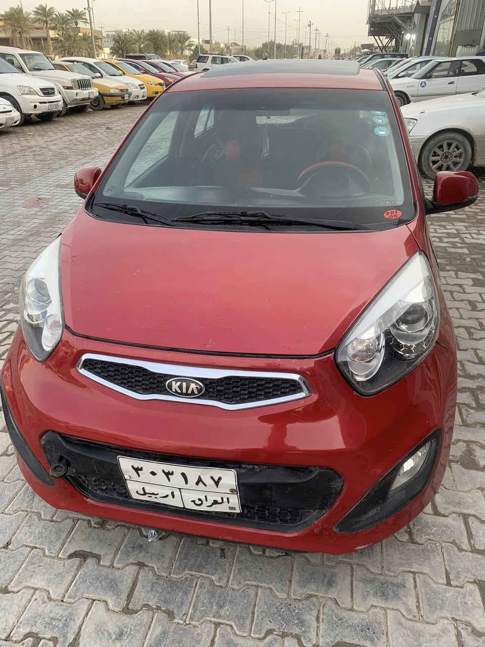 السلام عليكم كيا بيكانتو مديل 13خليجيه فول مواصفات مصبوغه حزام مكينه كير جاهزات كل نقص مابيها سياره فول مكينه 4سلندر سعرها 75وبيها مجال مكاني كوفه للاستفسار الاتصال على الرقم ***********
