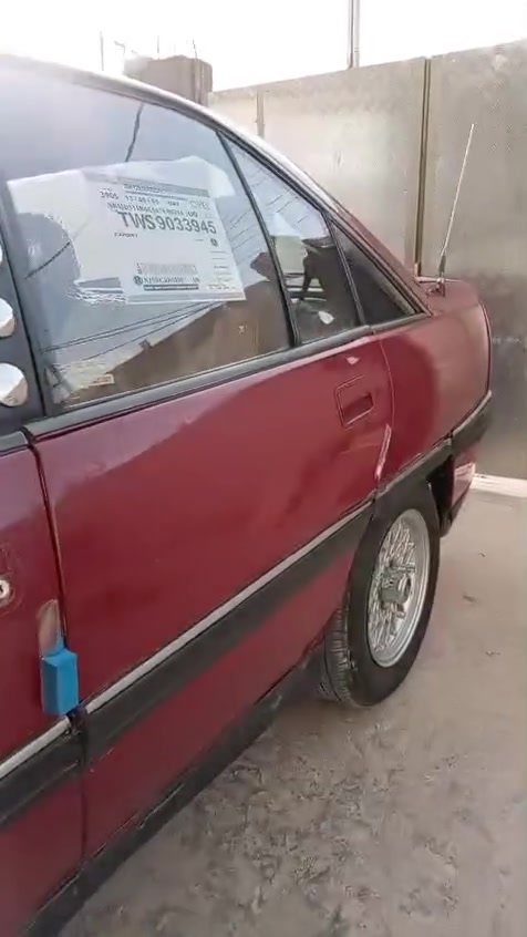 السلام عليكم..  بيع او مراوس بيكب موديل قديم.. 
اوبل اوميكا موديل 92 محرك الفين كير عادي 
سياره حلوه ومرتبه مكان فلوجه للاستفسار اتصل على صاحب السياره
 ***********
***********
