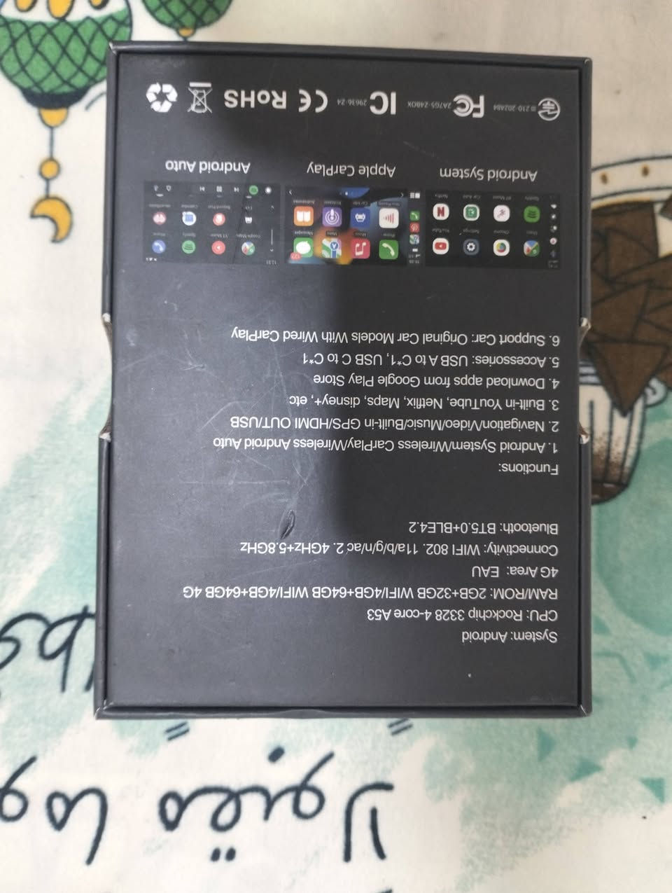 كار بلي ذاكره 23GB و2GB يشغل يوتيوب يرهم حتا على كورلا وارد صيني سعره 70


**إذا كنت صاحب هذا الإعلان وتريد حذفه لأي سبب، رجاءا أرسل رسالة إلى الدعم الفني**