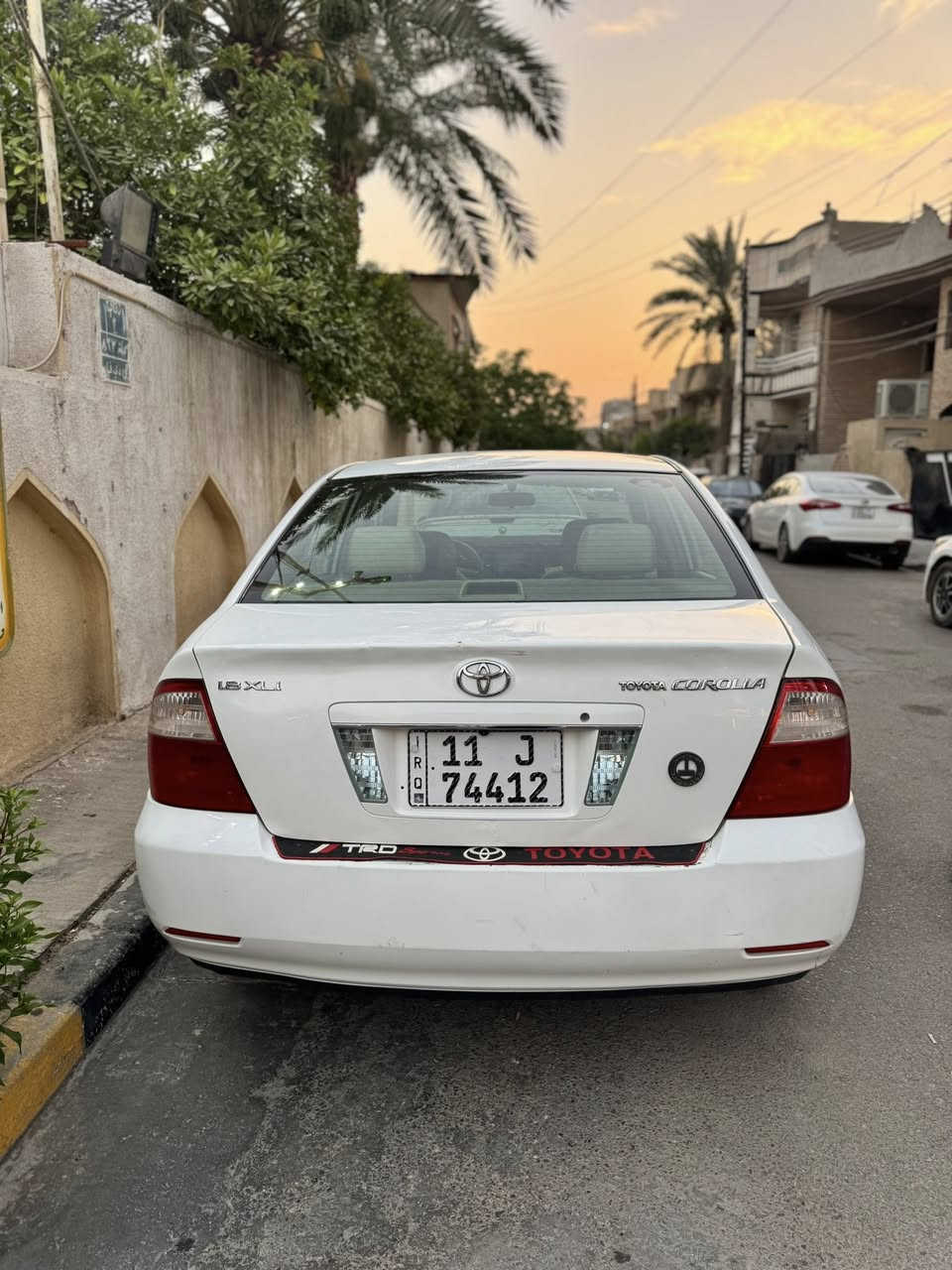 كورلا 2006 بيكاجو  مكينه 1800 مكفوله مكينه كير صدر تبريد تخم تاير بدون اي نقص 
سياره كلش جديده احلى من الصور بدون اي نقص مكان بغداد السيديه 
بيهه ٣ قطع صبغ 
السعر 88وبيه مجال بسيط كلش
***********
