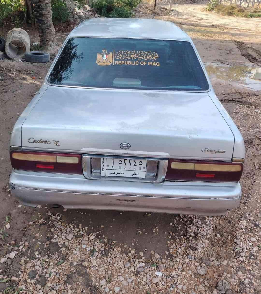 نيسان ياباني عله وضع البلاد
مكفوله كفالة عامة من كلشي
رقم ديالئ مشروع وطني تحويل مباشر سنويه ٢٩ 
مكينه ٣٠٠٠ بلادية كفالة
كير عادي جديد
ترايك ١٨٠ شرط كير عادي تشك الكاع
تبريد ثلج منضومه جديده
كهربائيات كلها شغاله
غرفه ودشبول جديد
مكان بابل
السعر ٣٧
***********
***********
