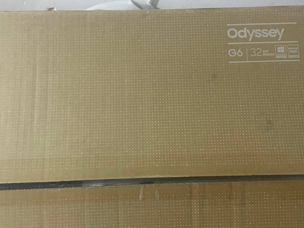 السلام عليكم
شاشة سامسونك G6 حجم 32 مقوسه 2K
2K 240Hz
1m/s
اخت الجديده وصل الشراء شهرين بعدها بالضمان 
كامل ملحقات الرموت وكل قطعها 
نظام اندرود 

السعر 490 الف
***********
المكان / البصرة
