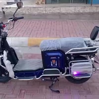 دراجة همر أبو السلة 7 بطاريات شرط الفحص .. سرعته 99 نظافته فول .. تشغي...