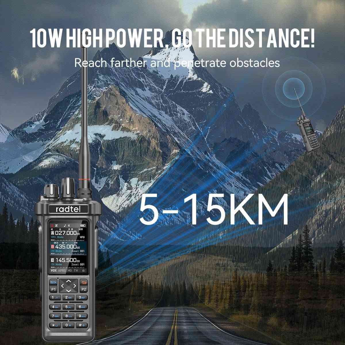 السلام عليكم ورحمه الله للحجز ع خاص مباشر
متوفر 3 قطع جهاز اللاسلكي Radtel RT-950 PRO:نطاقات التردد (Frequency Range)نطاقات الإرسال والاستقبال (TX/RX):27MHz: لنطاق المذياع الشعبي (CB).49-53MHz: نطاق الـ 6 أمتار.136-174MHz: نطاق الترددات العالية جداً (VHF).400-520MHz: نطاق الترددات فوق العالية (UHF).نطاقات الاستقبال فقط (RX):SW (الموجة القصيرة): 2.3-30MHz.MW (الموجة المتوسطة / AM): 520-1710Khz.LW (الموجة الطويلة): 153-279Khz.طيران (Airband): استقبال نطاق الطيران المدني عبر تعديل السعة (AM).الميزات والمواصفات الأساسيةطاقة الإرسال: طاقة إنتاجية عالية تصل إلى 10 واط لضمان تغطية مسافات طويلة وعميقة.تقنية GPS / APRS: مجهز بنظام تحديد المواقع العالمي مدمج لإرسال واستقبال بيانات الموقع الجغرافي عبر نظام APRS.برمجة بلوتوث (Bluetooth): إمكانية الاتصال بالهاتف المحمول (Android و iOS) لتعديل الترددات والقنوات والوظائف لاسلكياً عبر التطبيق المخصص دون الحاجة للكمبيوتر.نظام التشغيل والاستعداد:Tri-Standby: ميزة الاستعداد الثلاثي لمراقبة 3 قنوات أو ترددات مختلفة في نفس الوقت.Cross-band Transfer: ميزة النقل وتكرار الإشارة بين النطاقات المختلفة (تحويل النطاق الترددي).مواصفات التصميم والشاشةالشاشة: شاشة ملونة كبيرة ومضيئة تعرض الترددات الحالية، قوة الإشارة (RSSI)، قنوات الـ VFO، وبقية المؤشرات بوضوح.


**إذا كنت صاحب هذا الإعلان وتريد حذفه لأي سبب، رجاءا أرسل رسالة إلى الدعم الفني**