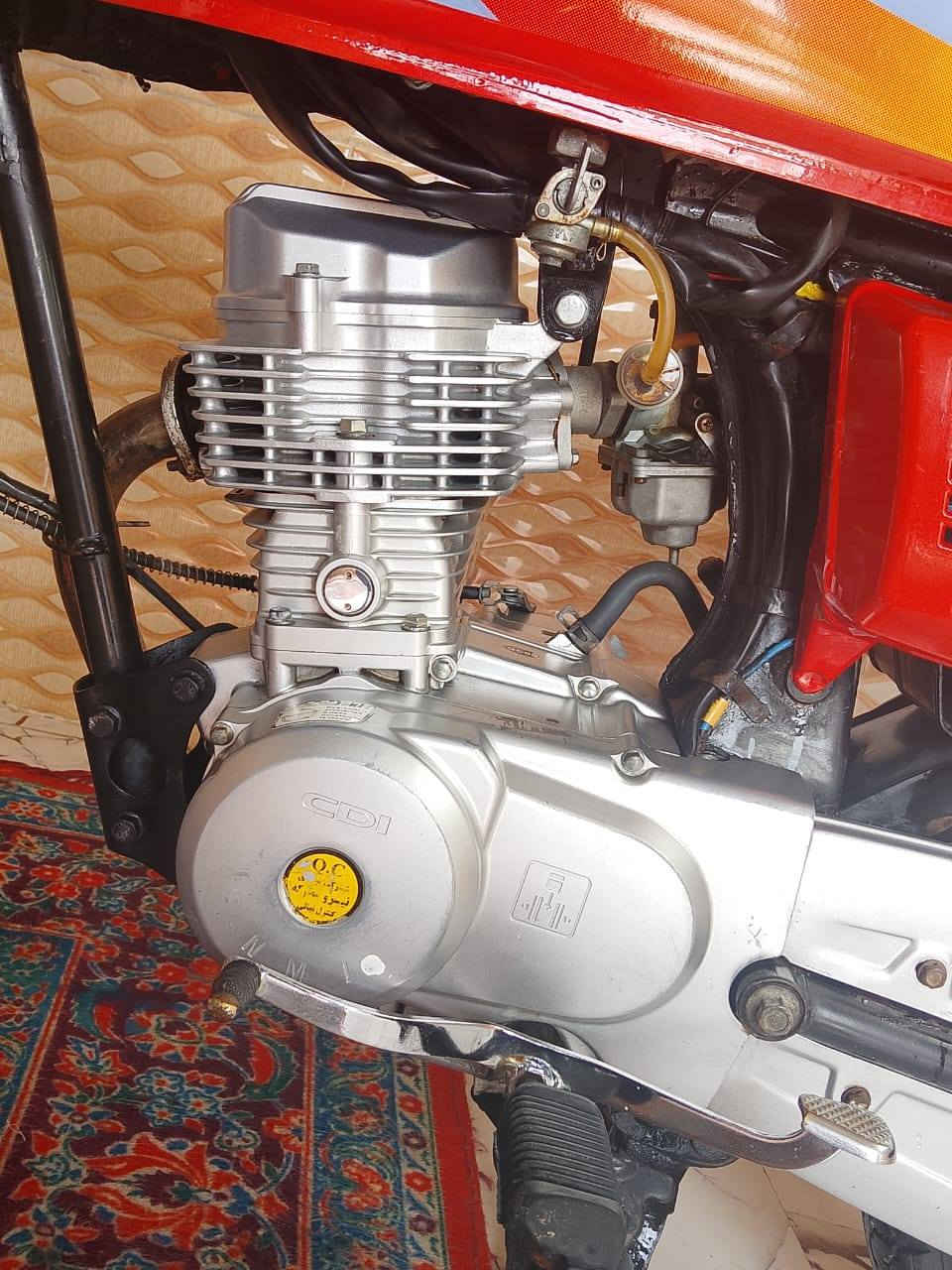 السلام عليكم دراجه ناريه بلاديه مال بيت موديل 23. مكفولة من تبخير من تنقيص وراق كامله نفس اليوم دور***********
