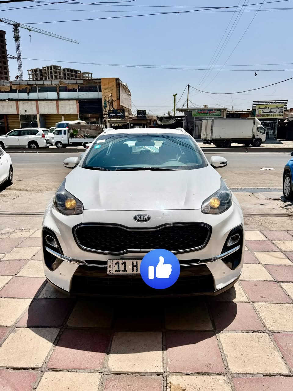 سلام عليكم 
سبورتج 2019 
مكفوله بدون صبغ بدون بارد 
مواصفات عاديه 
شاشه 
كامره 
كشن كهرباء 
مود درايف (ايكو - سبورت - نورمال)
تايرات جدد
السياره نضيفه كلش جديده.
  ‏السعر$185مكان السياره بغداد حي الإعلام  
الاستفسار الاتصال ***********
