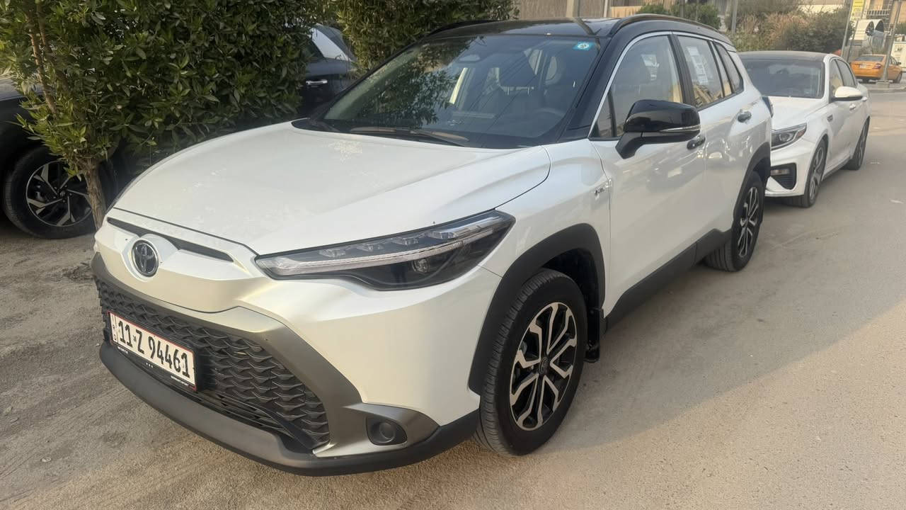 تويوتا فرونتلاندر 2025
الفئة S تو كلار
هايبرد + بنزين ⛽🔋 (اقتصادية جداً بالوقود)
عداد المسافة: 9ألف كم وقابل للزيادة 🛣️
رقم السيارة بغداد 
المواصفات:
• مقاعد جلد 🛋️
• Auto Hold 🅿️
• تشغيل بصمة Push Start 🔑
• دخول بدون مفتاح Keyless 🗝️
• شاشة لمس 📱
• مثبت سرعة 🏎️
• تحكم من المقود 🎛️
• كاميرا خلفية 📸
• مكيف ديجيتال ❄️
• حمالات سقف 🛻
• ويل كب أسود ⚫
• باك لايت LED 💡
• رادار + نظام تحديد المسار 🚨🛣️
شاشه تدعم ابل كار بلي 
السيارة كفالة عامة 
السياره مغلفة PPF 
السعر: 29 مليون 💰
العنوان بغداد الغدير
‏***********
