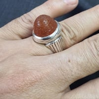 عقيق مشمشي • صياغة بحرينية • كربلاء