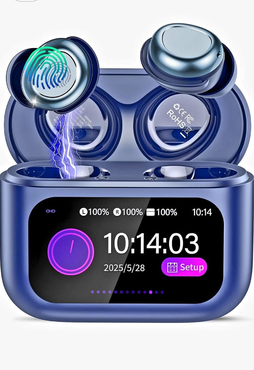 سماعة بلوتوث شحن ام شاشة تحكم ومواصفات تحكم عبر الشاشة شحن تايب سي
عزل تام وصوت صافي  جديده مانستخدمه  صناعة الماني للتواصل *********** مواصفات مذكورة على الغلاف
السعر ٢٧ الف مع التوصيل
