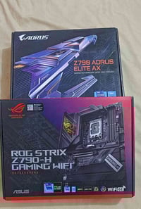 ROG Strix Z790 • Aorus Elite AX Z790 • ضمان شهر