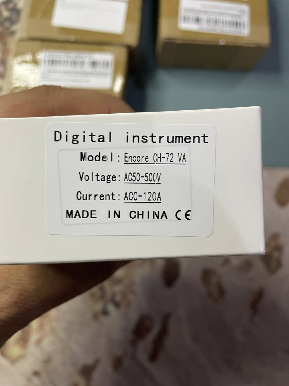 ٥ قطع جديد لوك كبس دجتل ميتر يقيس فولتية وأمبير AC  ١٢٠ أمبير فولتية ٥٠٠  تفاصيل موضحة بل صور على اول تم كلهم ب ٣٠ الف شامل التوصيل


**إذا كنت صاحب هذا الإعلان وتريد حذفه لأي سبب، رجاءا أرسل رسالة إلى الدعم الفني**