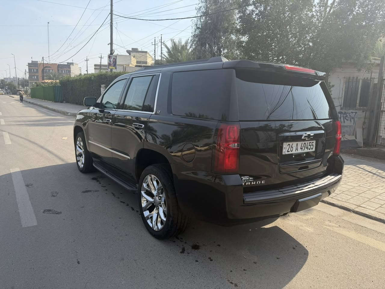 سلام وعليكم عدي تاهو موديل 2016 دخول جديد كتاب ضباط اسود مرقم صلاح الدين الرقم النكليزي جديد صارله اسبوع منرقمت موصفات فول فتحه بصمه شاشه بالسقف اربع يدات بصمه فور ويل ويل كروم 22 شباك كروم جنطه كهرباء وبيه موصفات هواي مذاكرهن حادثه باب الصدر مبدل نفس الون السعر 290 وبيه مجال شي بسيط جدا الهاتف *********** اعتذر من المراوس بيع فقط
