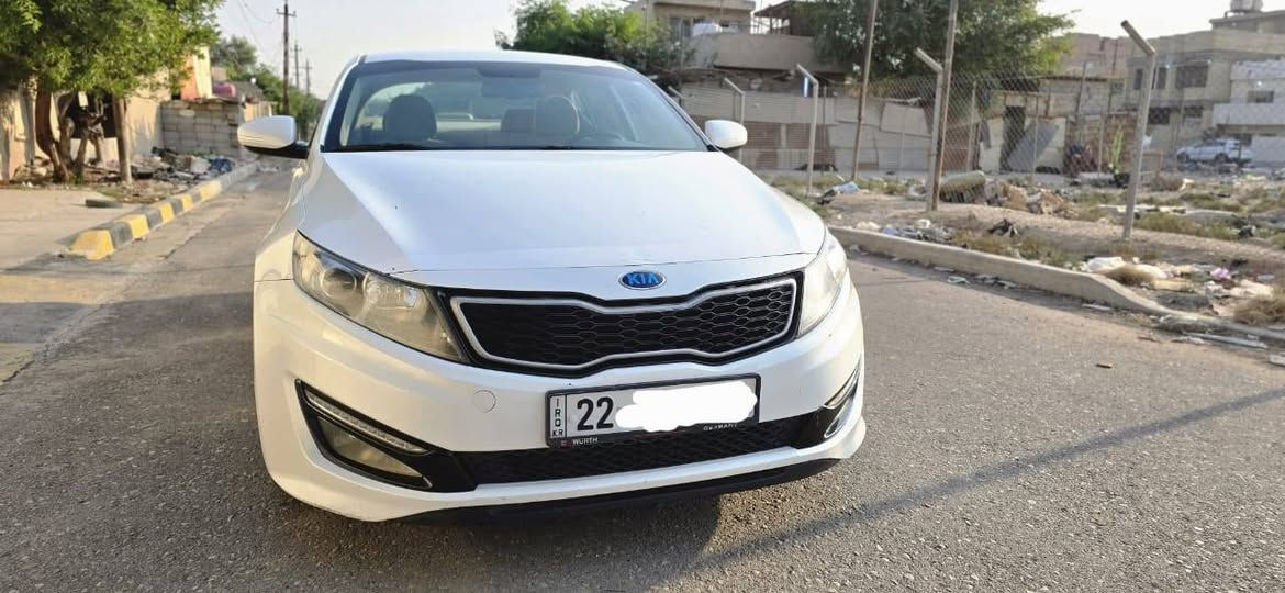كيه اوبتيما 2012 خليجيه السيارة  فول مواصفات عدا الفتحه كفاله عامه عدا مكان بارد سيارة رقم اربيل انگليزي شرط  الوكالة والتحويل سيارة مكينه 2400 دوش منظومة تبريد جديده سيارة تخم تاير  كله جديد مكان السيارة بغداد السعر 135 للاستفسار ***********
