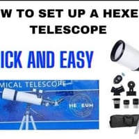 تلسكوب فلكي • تعليمي للأطفال • أصلي