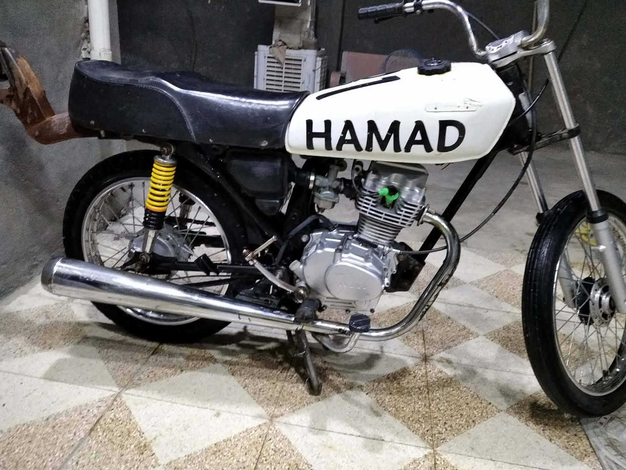 سلام عليكم نامه للبيع محرك 23 دراجه جديده ما نقصه كلشي كلك السعر 450 شراي يتصل ‏‪***********‬‏
