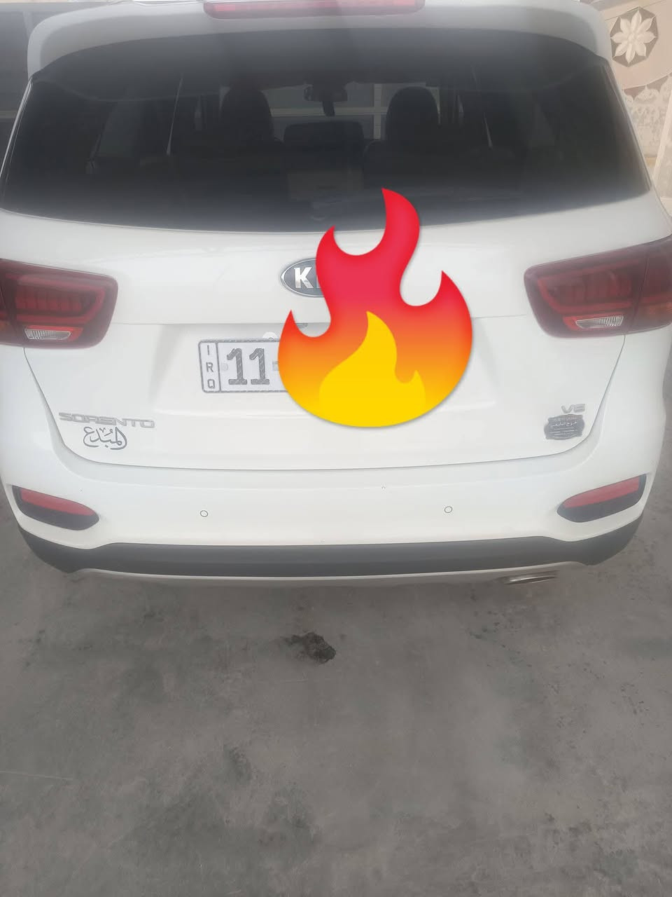 للبيع سياره سورنتا موديل ٢٠٢٠
رقم بغداد مكفوله كفاله عامه من گير ومحرك 
ماشيه ١١٦ الف 
5 كاميرات هندبريك بصمه 
كير 8 نمر بردات خلفيه صندوق كهرباء كشنات كذلك 

موقع السياره مدينه الرمادي 
معرفه تفاصيل الاتصال على هذا الرقم 
***********
