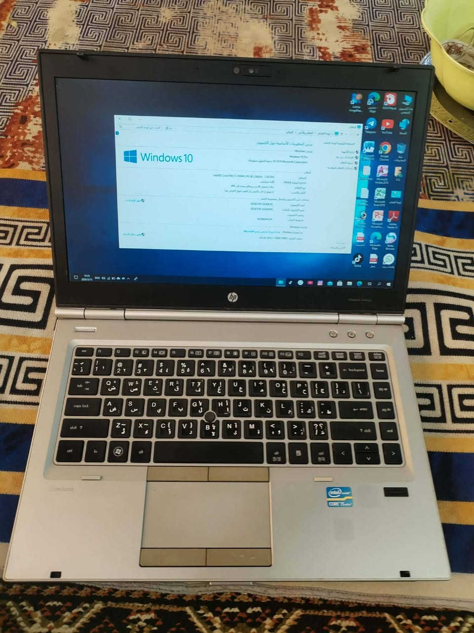 سلام عليكم لابتوب للبيع HpEliteBook 8460p
الرام4
وذاكره ssd256
كارت الشاشه مدمج
مواصفاته مثل ماموضحه بصوره
يفيد للاستنساخ والطباعه وغيرها
السعر خاص
رجاً المو شراي لايراسل


**إذا كنت صاحب هذا الإعلان وتريد حذفه لأي سبب، رجاءا أرسل رسالة إلى الدعم الفني**