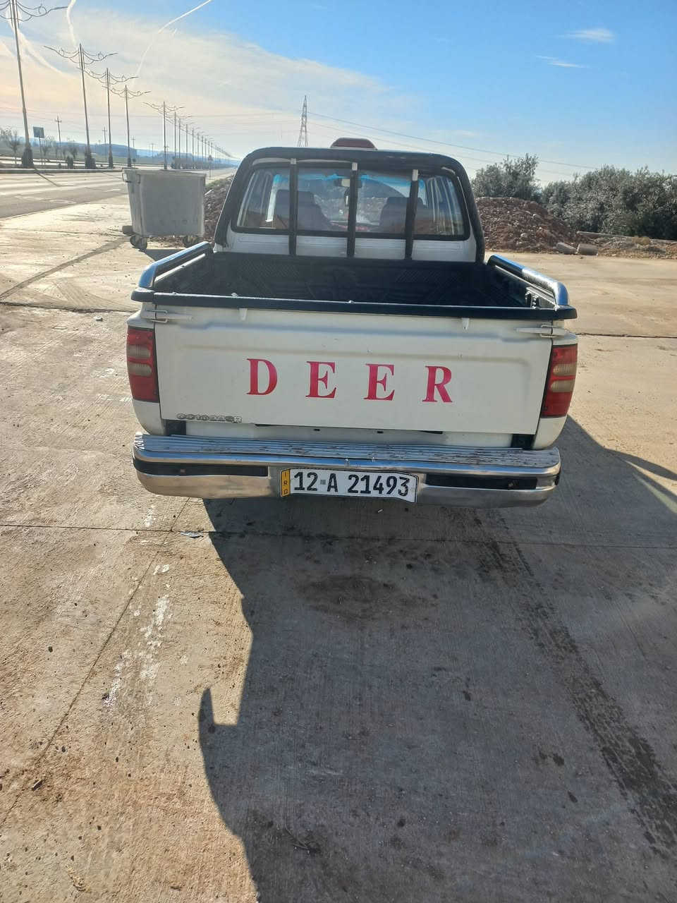 للبيع بيكم دير ٢٠٠٩ رقم نينوى دولي سياره مكفوله كفالة عامه من الصبغ والتبديل ودعم شرط من الدعاميه للدعاميه
كلها شغاله وشرط المحرك مال الشركه مامفتوح تبريد تدفئة 
شغاله وافحص وين مايعجبك اخوان لحد يجي خاص ماجاوب يرحم والديكم المو شراي لايخابر السعر ٨٣ للإستفسار اكثر الرقم ***********///***********
