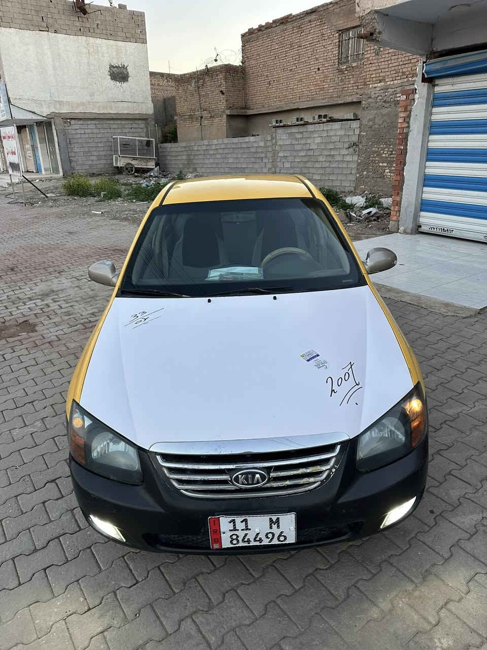 للبييييييييع كيا سبكترا 2007 مصفره هيئه وغرامات بأسمي تحويل ثاني يوم رقم بغداد مشروع وطني  حادث امريكا جاملغ خلفي وباب خلفي السياره جاهزه على اخر حبايه ترايه يخبل ناعمه حيييل السياره مسويله ادامه كامله دينار متصرف عليه

نقصه فقط تبريد بس غاز انشاء الله 

السعرررر قفل من الاخير 69 ورقه قفل قفل الشراي يتصل 

واني حاضر *********** 

مكاني ديالى بعقوبة
