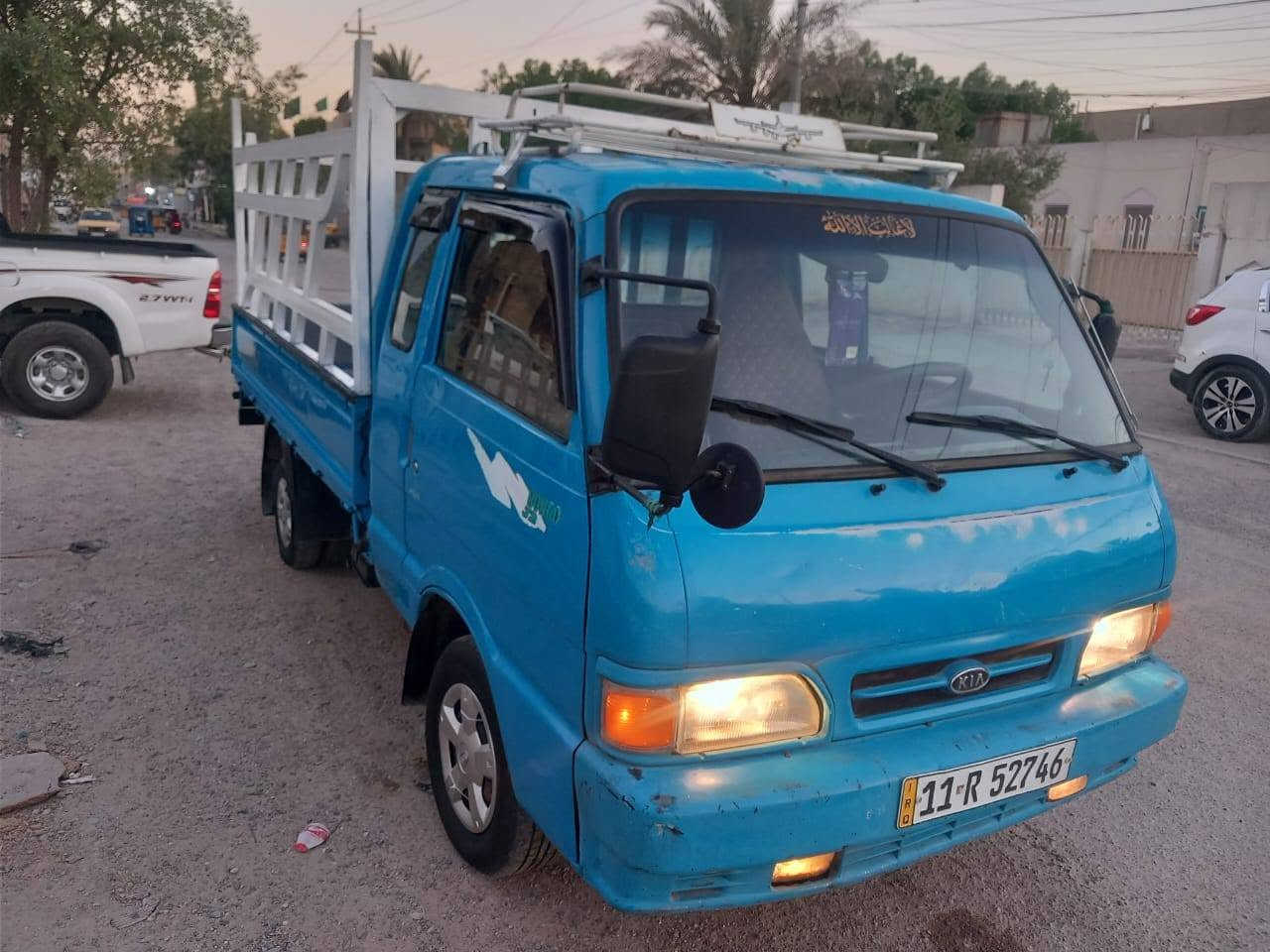 كيه بنكو ٩٦ رقم بغداد دولي
٧جنكال
كير اكسن محرك شاصي نضيف
تخم تاير كهربايات شغاله
السعر(59)$بغداد
***********

