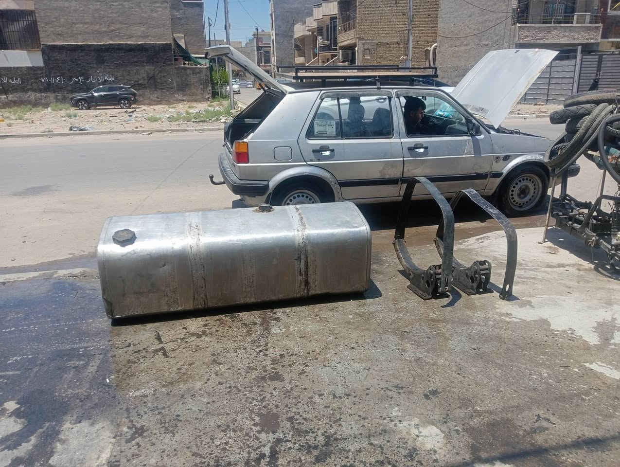 السلام عليكم تانكي كاز للبيع 500 لتر فافون الرقم ***********
