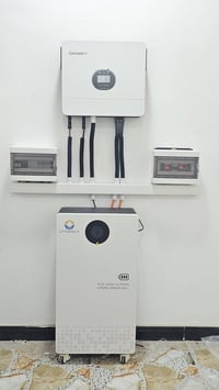 بهرز الناعور • انفيرتر GROWATT 6k • بطارية LVTOPSUN 16k