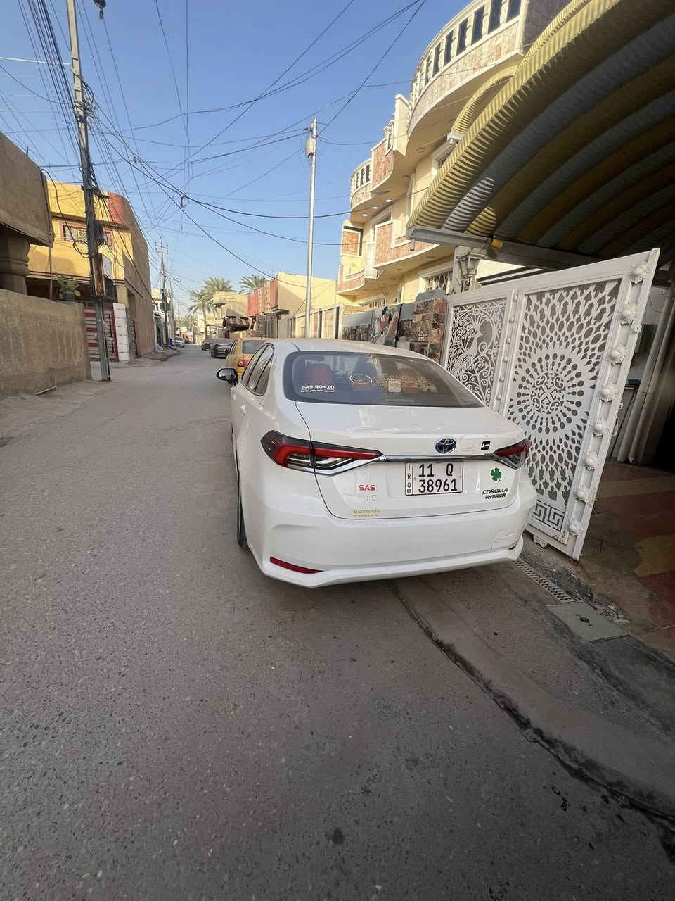 كورلا2024  شكل الخليجي محرك 1800 هايبرد HEV  داخل جلد أحمر رقم بغداد بسمي السيارة
ماشية29 وقابلة للزيادة 

❇️محرك 1800 هايبرد شحن ذاتي 

❇️بصمه + دخول ذكي 

❇️هاندر بريك بصمه + اوتو هولد

❇️رادار امامي 

❇️سياقه اليه 

❇️تبريد قطعتين 

❇️تبريد بيانو شاشه 

❇️شاشه ابل كار بلي + كامره خلفيه دواره 

❇️مانع نزلاق + مود درايف +  ايفو مود 

❇️6  ايرباك

   

❇️حساس لايت كامل اوتو عالي ناصي اوتو + حساس ظغط اطار 

❇️تحكم سترين كامل فول 

❇️لايت زينون + لد صباحي + اشاره لد  

سيارة بيه تكحيل فقط موضح بل سونار 

سعر147$ وبيه مجال عنوان بغداد ا 

***********
