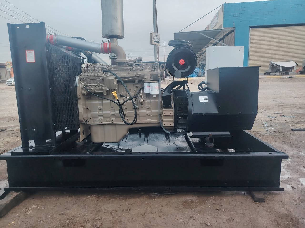 سلام عليكم مولد كمنز 114 12ولف نضام حماية كامل تشغيل أو إطفاء ذاتي توليد نحاس 100 ٪ راديتر 4سراوات
انتاج عراقي توليد نحاس 100٪ وليسة انتاج صيني

 200KVA
زورنا في موقعنا ديالى بعقوبة الصناعة الثانية مقابيل نهاية حي المعلمين
للاستفسار الاتصال على الأرقام التالية
***********
***********
من الله التوفيق
