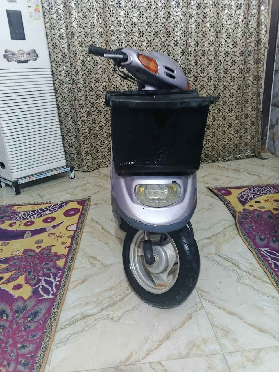 السلام عليكم دراجه منغولي موديل 2003 ما مفتوحه كهربائاته كله شغاله سلف هندر سعر 450 مكان كربلاء حي العامل الاتصال عل رقم ***********
