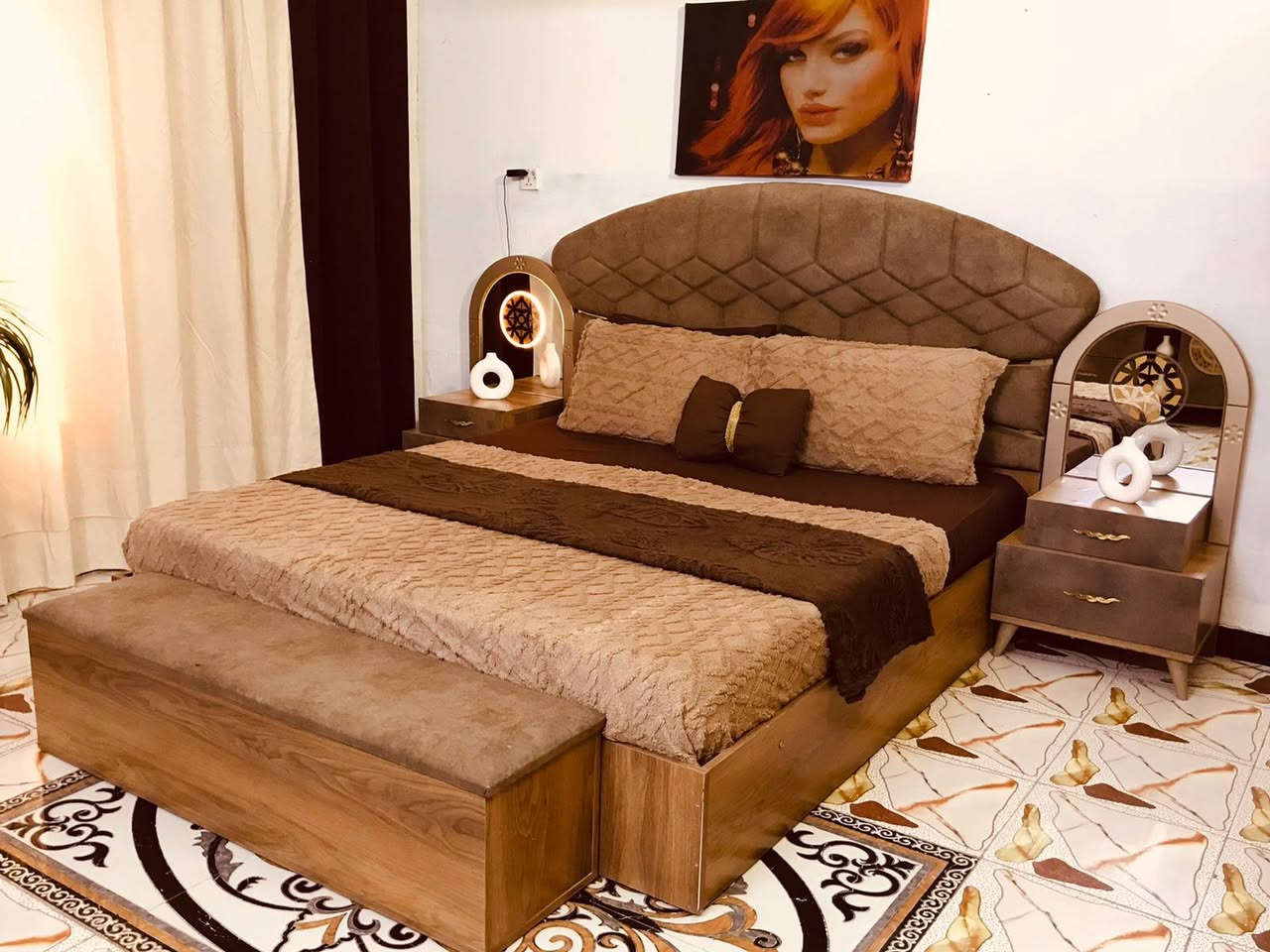 #غرفة_تركيه_للبيع_نضافه 💯 🛏️🪞👇
غرفة 8 قطع السرير مخزن والشازلون مخزن
القويه الثگيله التكمه نبيعها بسعر مناسب للأستفسار خاص
***********
