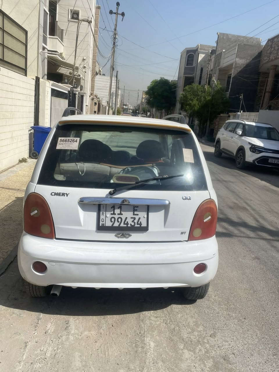 السلام عليكم
كيو كيو موديل 2013 للبيع 
كير مكينه مكفولات 
كير اوتو 
رقم بغداد الإنكليزي باسمي سنويه لل 2030 
تبريد نقص غاز 
كهربائيات كلها شغاله 
مكانها حي الجهاد الرفاق 
***********
السعر 32 وبيها مجال
