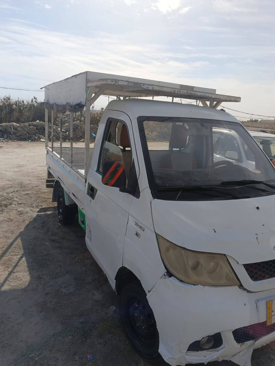 السلام عليكم شيري حمل واحد طن سياره مكفوله مكينه جديده كير جديد سياره تعمير جديد 2011 الموديل استفسار ***********
