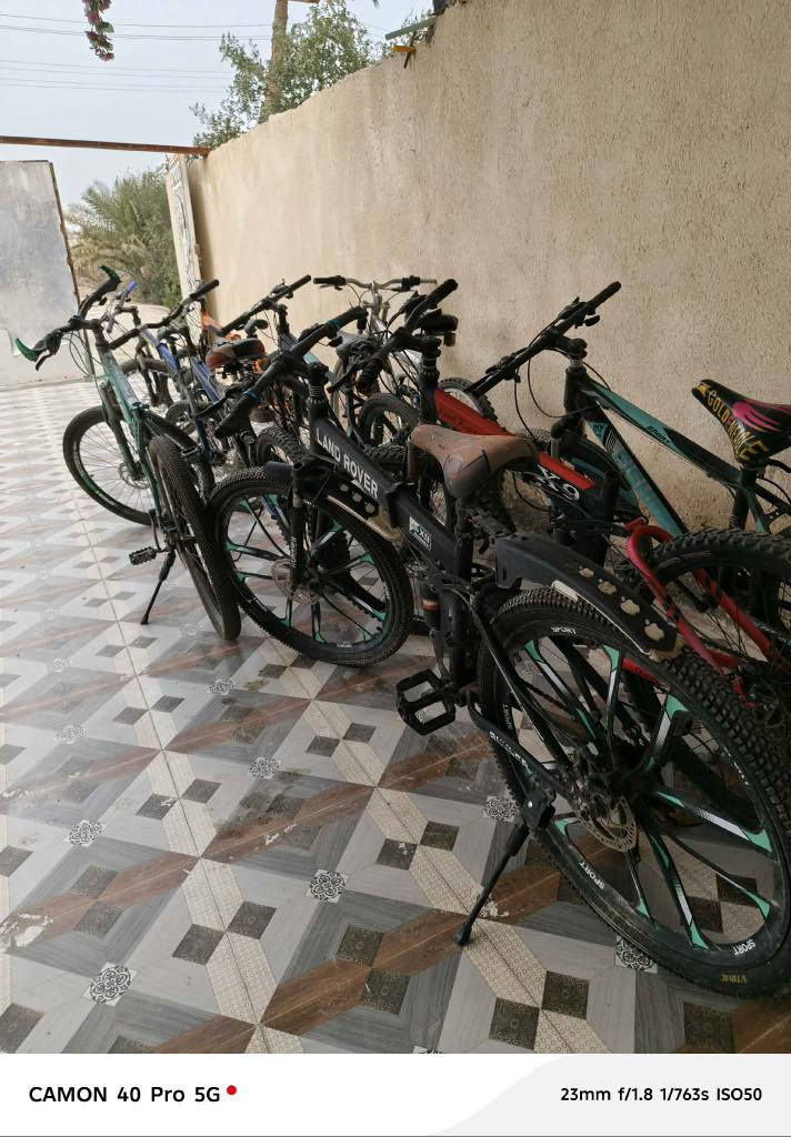 بسكلات باله جبلي تقريب بل ٦٠ باسكل جديد بيهن شكم واحد عوزه شغلات بصيطه سعر باسكل 60 الف  مكان ناصريه سوك  شيوخ بيعه شيله واحده مو مفرد ***********
