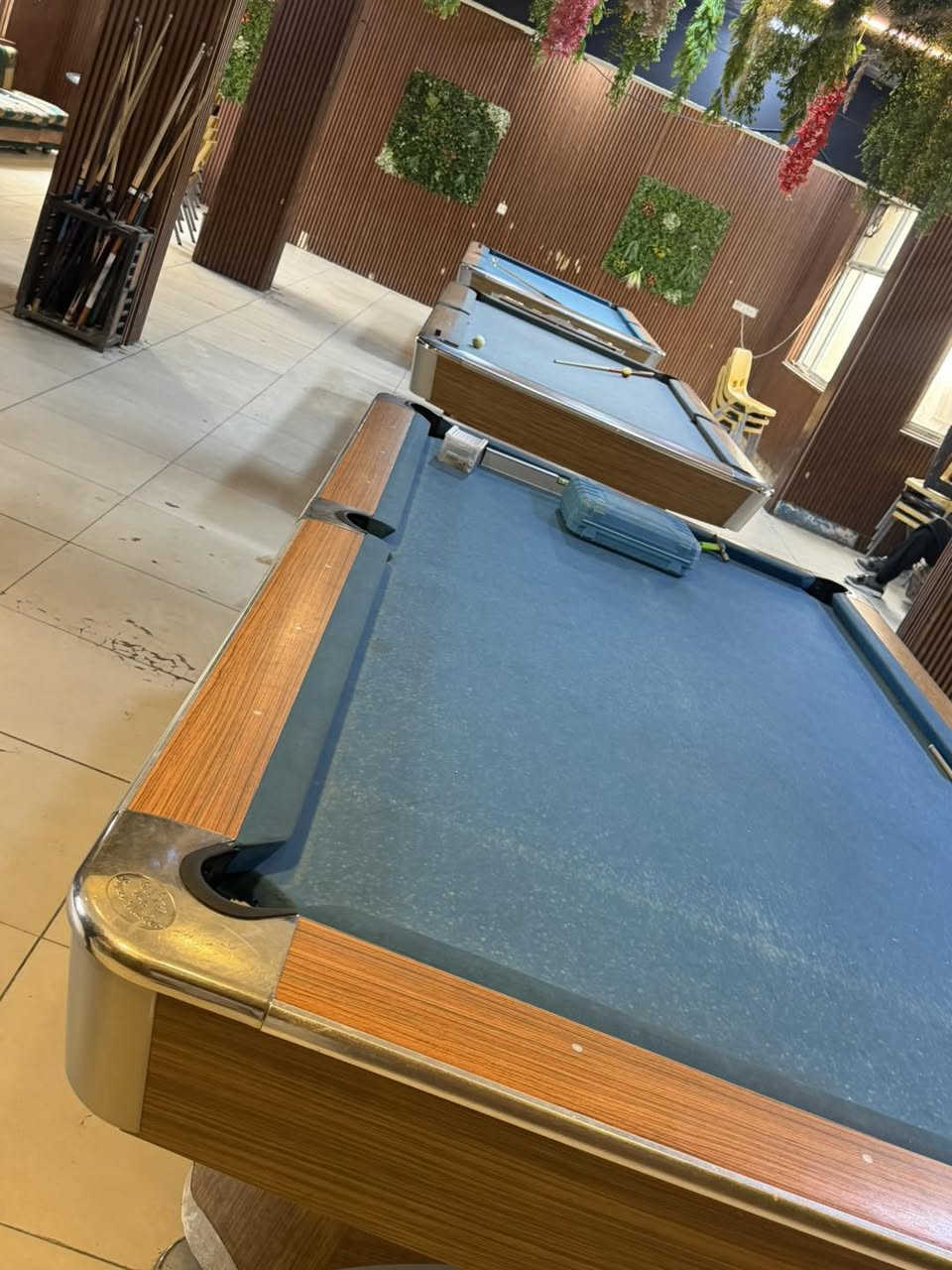 تم نجاز عمل اليوم صيانة طاولات البليارد نوع سوبر ماستر  في منطقة الكاضمية المقدسة باجود المواد ومننسا الضمان وايضاً يتوفر لدينا كافة مستلزمات البليارد  للحجز أو الاستفسار مراسله الصفحة او التصال 
***********
