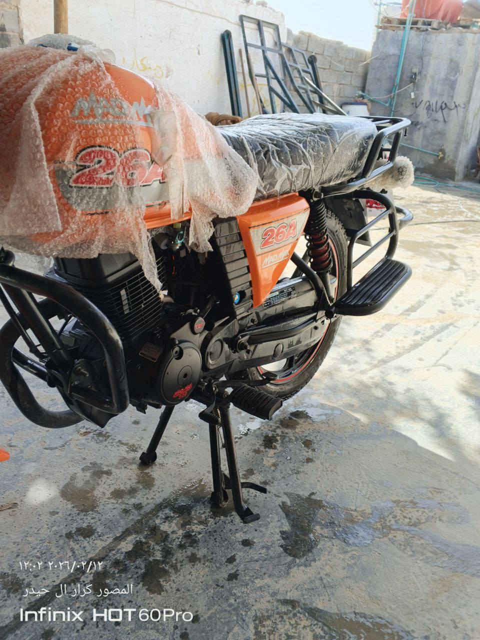 سلام عليكم دراجه دايون نفخ
موديل 2026مكفوله كفاله عامه 
الدراجه سكنر دراجه باسمي مامشتريه من واحد 
مشتري من المعرض دراجه شغاله كلشي 
برغي مامفتوح تعال وافحص احلى من الصوره 
مكينه شرط النعومه تايرات تخم جديد 
المكان كربلاء المقدسة 
حي العسكري قرب مركز العسكري 
الاسفسار على رقم غير متواجد فيس 
***********

