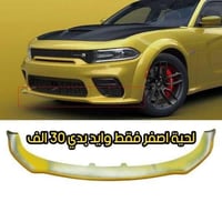 🔥 لحية ألوان جارجر SRT / GT 🔥  🎨 الألوان المتوفرة: أسود لامع ⚫ أصفر 🟡 ...
