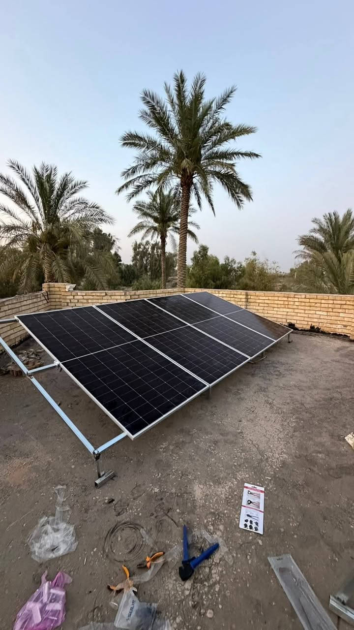 ☀️ ودّع انقطاع الكهرباء واستثمر بالمستقبل مع "مكتب شمس العراق"! ☀️
تعبت من مشاكل المولدات ومصاريفها؟ مكتب شمس العراق يقدم لك الحل الأمثل والأنظف. نوفر لكم أحدث منظومات الطاقة الشمسية للمنازل والمشاريع بكفاءة إنتاجية عالية جداً.
• 🔋 طاقة مستمرة 24 ساعة: كهرباء مستقرة بدون صوت، بدون وقود، وبدون أعطال.
• 🛠️ مكونات نخب أول: ألواح شمسية وعاكسات (Inverters) ذكية من أفضل المناشئ العالمية.
• 👨‍🔬 تركيب احترافي: تنصيب متقن بإشراف كادر هندسي وفني مختص لضمان أعلى كفاءة للمنظومة.
🛡️ ضمان حقيقي وموثق لمدة 5 سنوات!


**إذا كنت صاحب هذا الإعلان وتريد حذفه لأي سبب، رجاءا أرسل رسالة إلى الدعم الفني**
