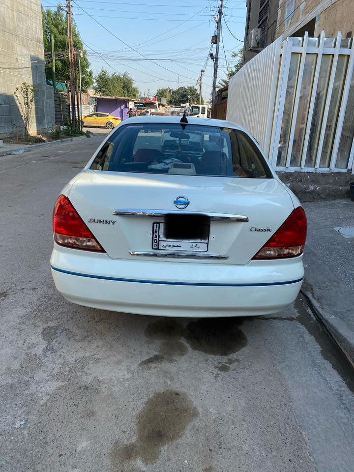 سلام عليكم نيسان صني ياباني اصلي وارد سعودي رقم بغداد بسمي السعر 98 مكانه بغداد ***********
