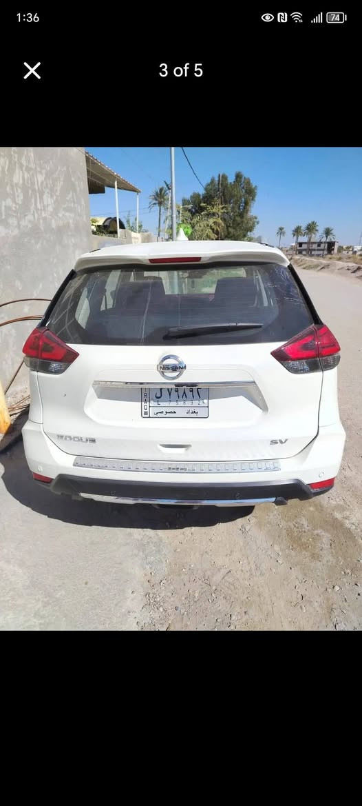 Nissan .ROGUE  .. SV... 2.5 .. 2020
نيسان روج.. 2020
ماشيه 30 الف كم
بيع فقط

رقم بغداد ألماني سنويه 27
السياره:  محرك ٢٥٠٠  سلندر  ٤
ملاحظه ضرر دعاميه اماميه ايرباك طاك

المواصفات: SV
بصمه
تحكم بل ستيرن جهتين 
شاشه
كامير 
حساسات 
٣ انظام قياده
كروز سرعه 
مانع الانزلاق 
كيج زينول 
كيج حراره 
كشنات هيتر 
ستيرن هيتر 
كشن كهربائي 
لادار امامي خلفي وجوانب 360 درجه

2 ابواب بصمه 
تشغيل عن بعد
تبريد قطعتين  
#السعر 140 بي مجال 
#الاتصال: ***********
#العنوان: ديالى _ الخالص

