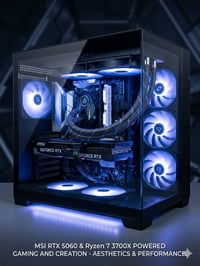 RTX 5060 • Ryzen 7 3700X • تبريد مائي