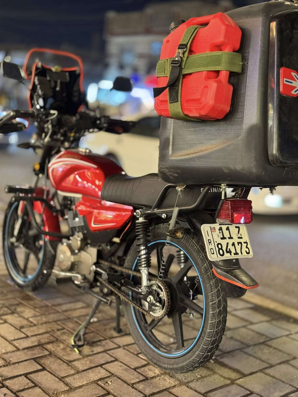 السلام عليكم دراجه شاينك مديل 23 نازله ب25 دراجه كفاله كفاله كفاله من كلشي
الدراجه زيرو زيرو 

رقم بغداد بسمي تحويل ثاني ويوم 

ميحتاج اسولف عليها الدراجه كفاله 

رقم وسنويه 

عنواني بغداد الشعب شارع الصحه 

***********

سعرها مليونين وبيها مجال لشراي
