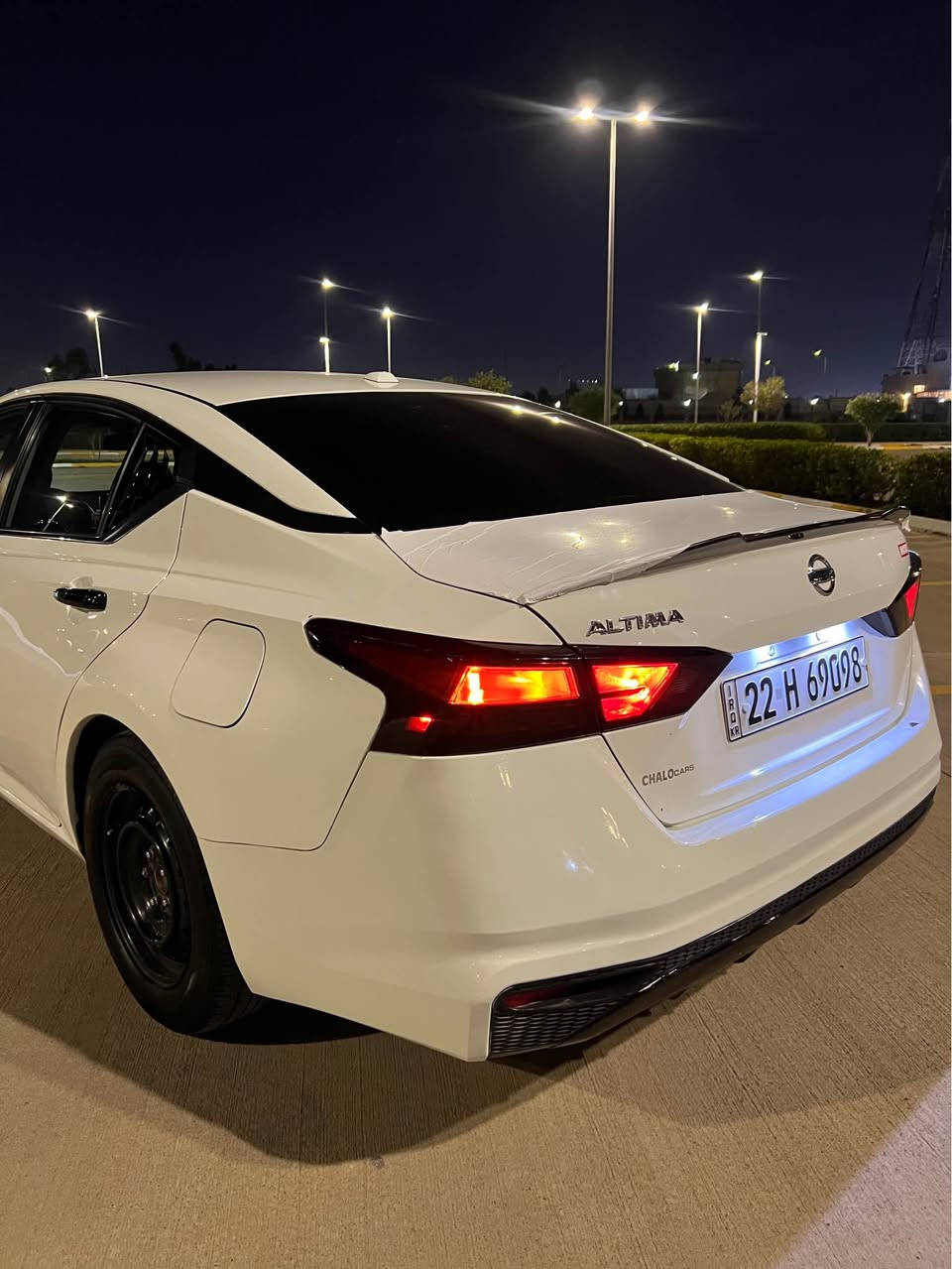 ئەلتیما٢٠٢٠
مواسفات ئیس
رادارە
تەحدید سورحە
شاشە گەورە
گیج ئەلیکترۆنی
سیارەکە ٦پارچەی سبوخە
پیش وپشت کەپس
ئیرباگ بەشەرت هیچی  نەتەقیە
١٢$وەرقە خرامە لەسەرە دوای محامەلە بۆت ئەگەرینمەوە
سەنەوی نویە و بەناوی خۆمانە
*********** أربيل, العراق
