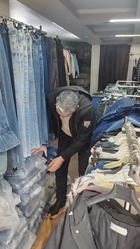 جينز رجالي • مقاسات ٣٨-٥٦ • حمص النزهه