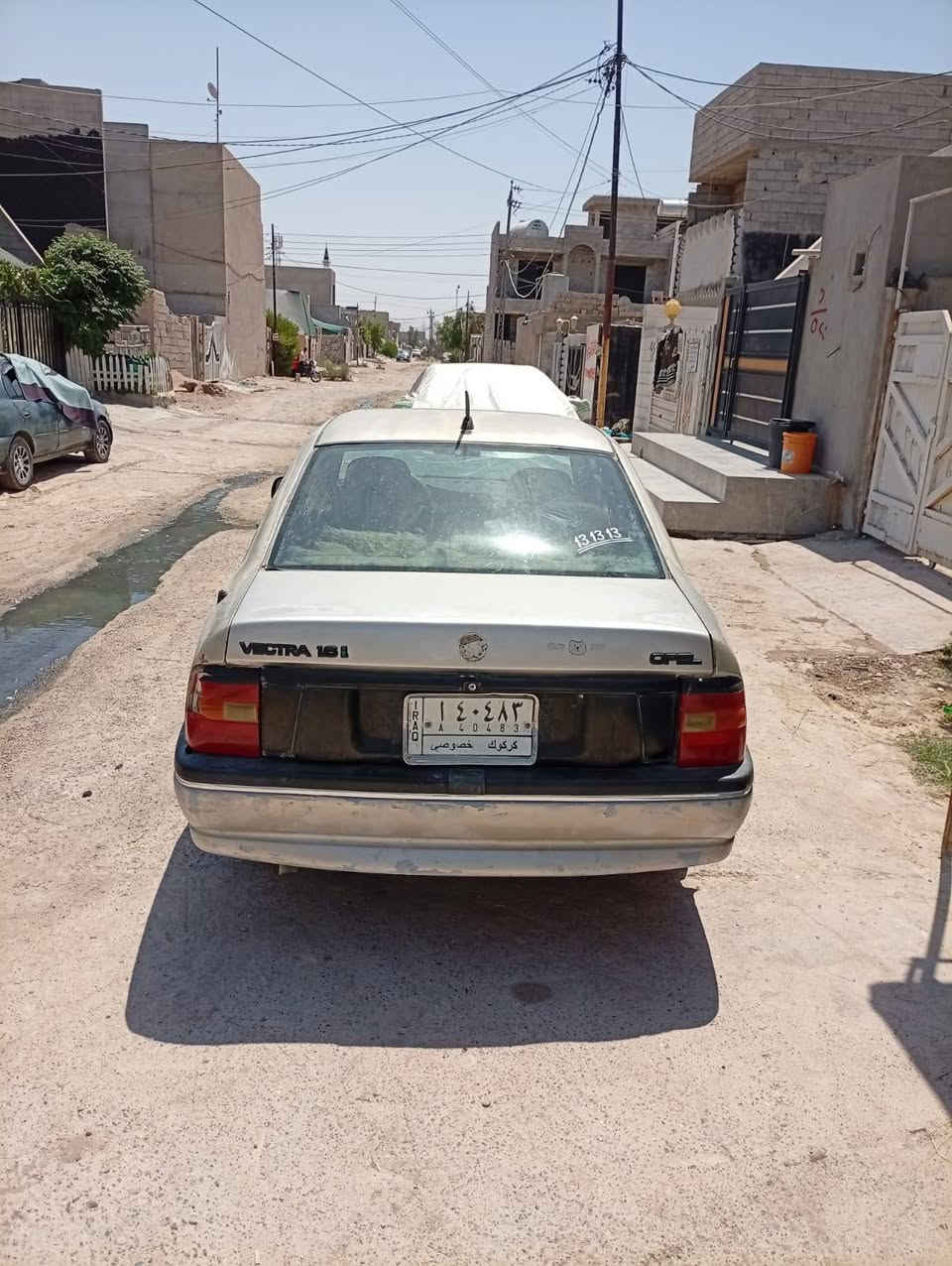 السلام عليكم اوبل فكترا للبيع بسمي موديل 1992 حجم 16 مكان كركوك حي العسكري  كابون بانزين سعر 30 بيهة مجال الاتصال علرقم ***********
