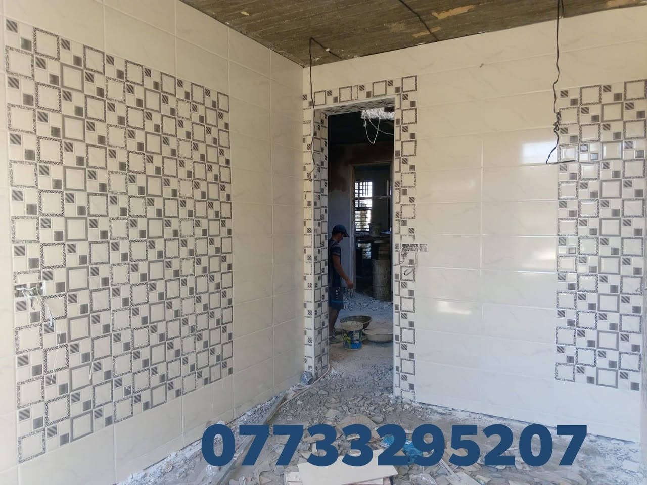 السلام عليكم خلفه سيراميك ارضي وجدران متفرغ حالياً شغل درجه اولى 📞 ***********
