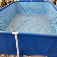 مسبح للبيع الطول 3.00M العرض 2.00M العمق 0.75Cm مسبح متكامل من الحدايد...
