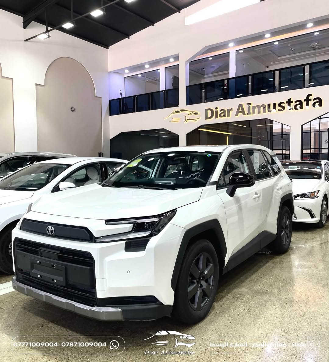 ⚡ مو أي RAV4... هاي Adventure فول مواصفات

📅 التاريخ: 29 / 7 / 2026

🚙 Toyota RAV4 Adventure 2026 Full Option
متوفرة الآن لدى شركة ديار المصطفى لتجارة السيارات

✨ أبرز المواصفات:

⚙️ الأداء:
▪️ محرك بنزين 2000cc
▪️ نظام دفع رباعي (AWD)
▪️ Drive Mode
▪️ مثبت سرعة

💡 التجهيزات الخارجية:
▪️ مصابيح LED
▪️ ويل ألمنيوم 18 إنج
▪️ سقف بانوراما
▪️ مرايات كهربائية
▪️ جنطة كهربائية

🛡️ أنظمة الأمان:
▪️ رادار أمامي
▪️ نظام المحافظة على المسار
▪️ 4 كاميرات محيطية
▪️ كاميرا خلفية
▪️ حساسات أمامية وخلفية
▪️ نظام النقطة العمياء (Blind Spot)
▪️ نظام اتصال الطوارئ SOS

🛋️ المقصورة الداخلية:
▪️ مقاعد جلد فاخرة
▪️ مقاعد كهربائية مع التدفئة والتبريد
▪️ شاشة وسطية 18 إنج
▪️ شاشة عدادات رقمية مع نظام ملاحة
▪️ دخول ذكي وتشغيل بصمة
▪️ شاحن لاسلكي
▪️ ثلاجة وسطية
▪️ سايد بريك بصمة
▪️ تحكمات ستيرن (جهتين) مع أوامر صوتية
▪️ مداخل USB وType-C

💰 للاستفسار عن الأسعار علق برقم (1) أو اكتب (RAV) في التعليقات، وسيصلك السعر مباشرة.

📍 بغداد – معارض البياع – الشارع الوسط

📞 ***********
📞 ***********

#Toyota #RAV4 #RAV4Adventure #ديار_المصطفى #سيارات_بغداد
