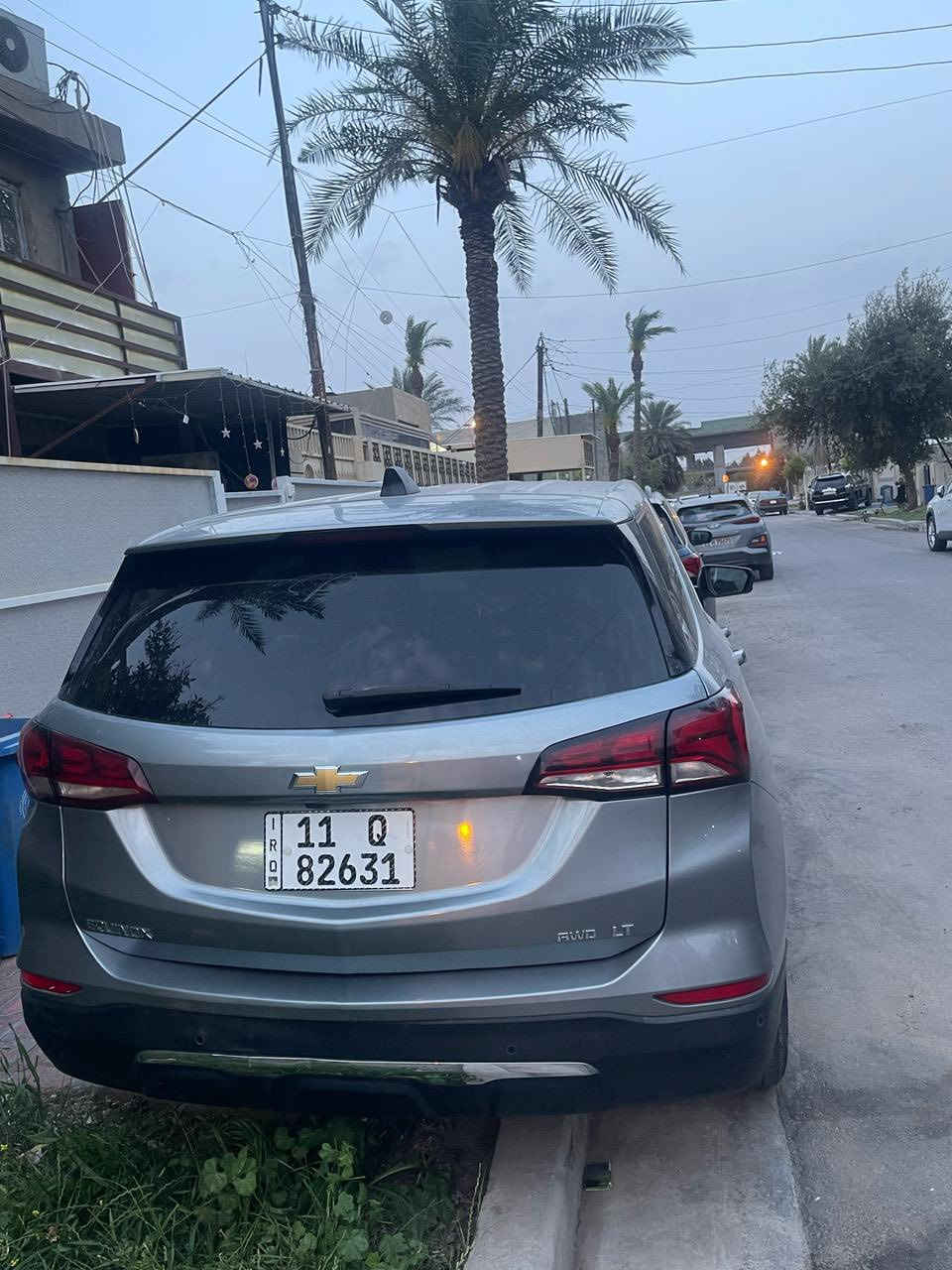 السلام عليكم شوفرليت اكوينيكس موديل ٢٠٢٤ حادث واضح بلصور تبديل بنيد وجنطة خلفية فقط بدون ايرباك مواصفات LT  فور ويل جنطة كهرباء تشغيل عن بعد رقم بغداد باسمي مكان السيارة بغداد حي الخضراء للتواصل خاص او الاتصال على الرقم ***********
